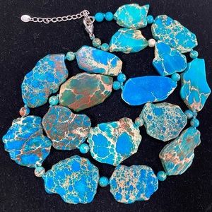 Lucas lameth turquoise necklace